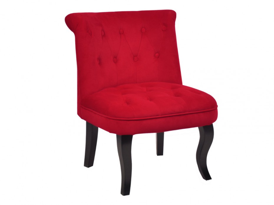 fauteuil crapaud rouge