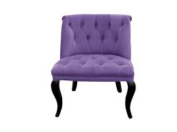 fauteuil crapaud potiron violet